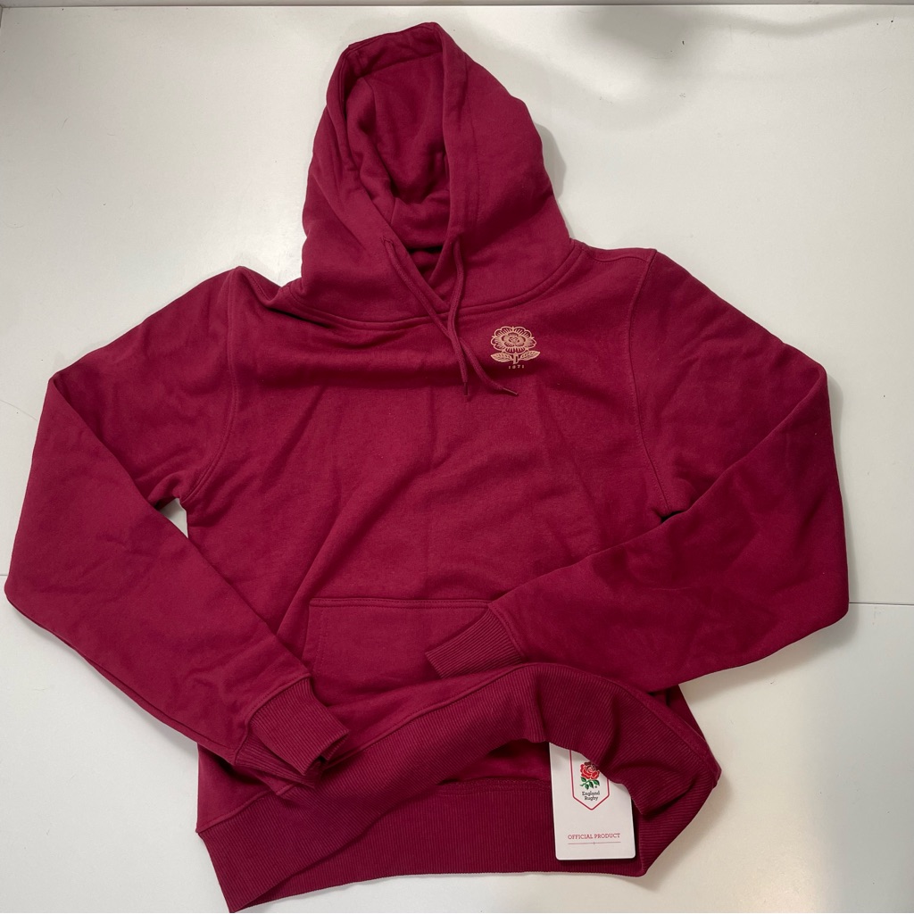 New England Rugby Grunge Hoodie 150 Years Anniversary Adult Size S